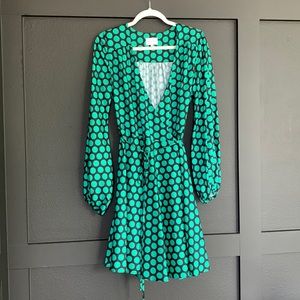 Milly wrap dress size S